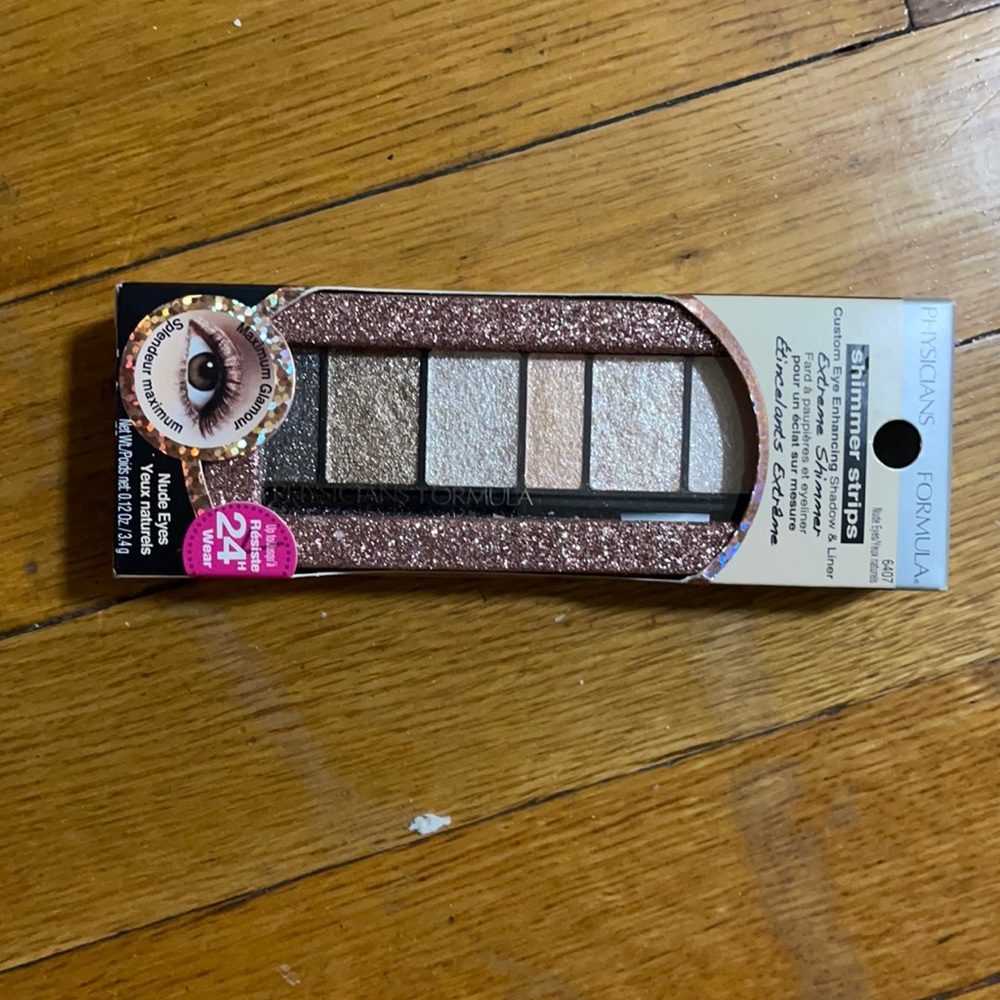 Physicians formula shimmer strips custom eye enhancing shadow & liner # 6407nude